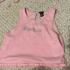 Rue 21 crop tank top size Large